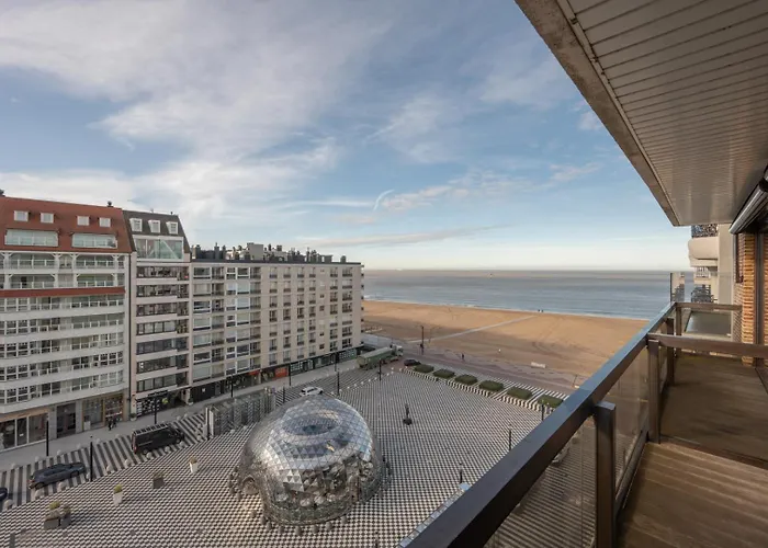 Stunning Sea View For 4 With Parking Appartement Knokke-Heist